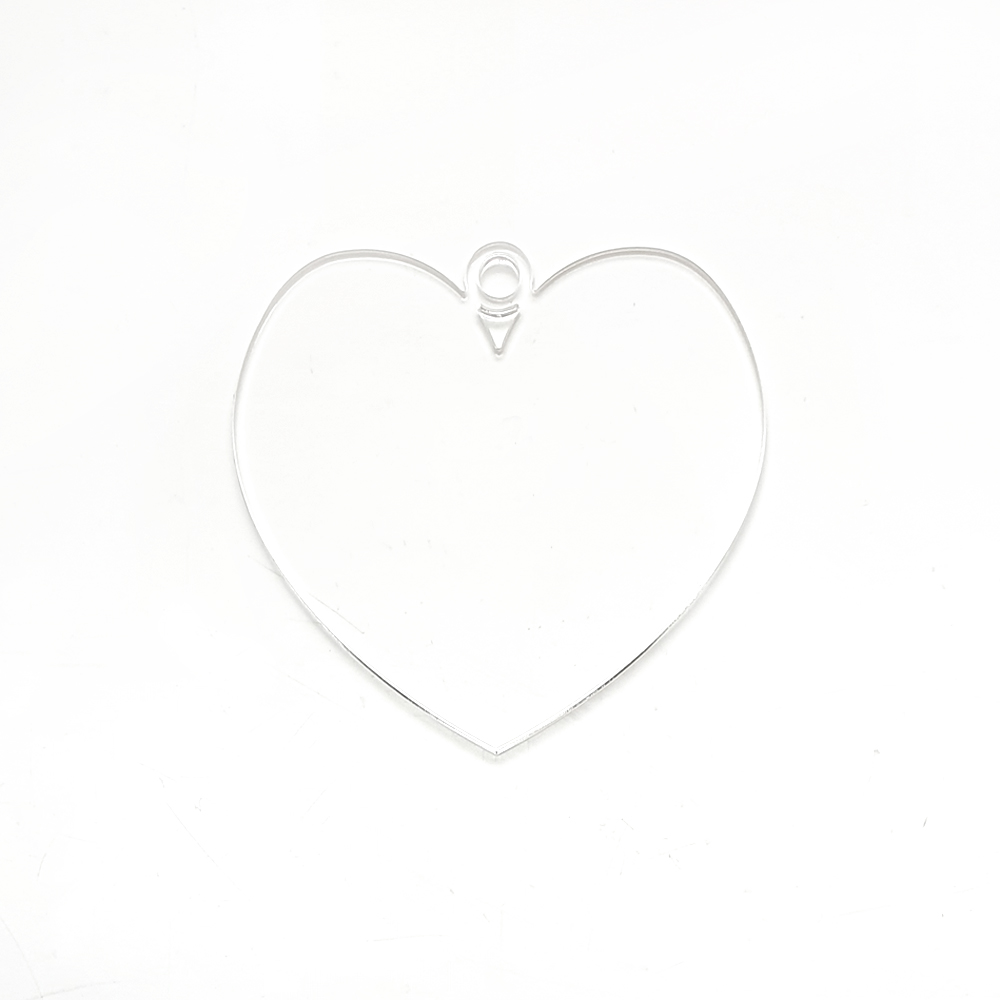 Bauble Blank - Heart